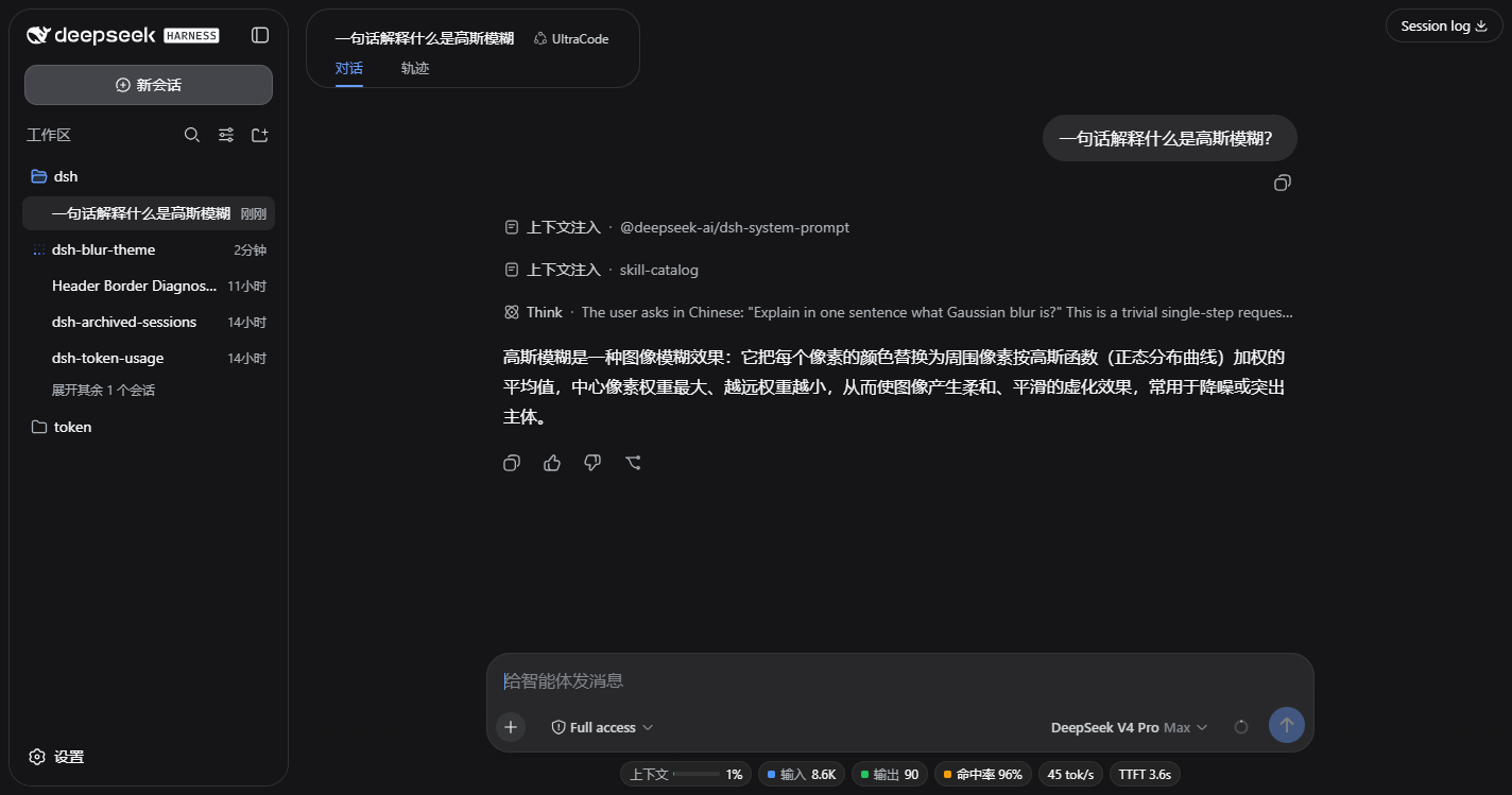 dsh-gaussian-blur conversation view
