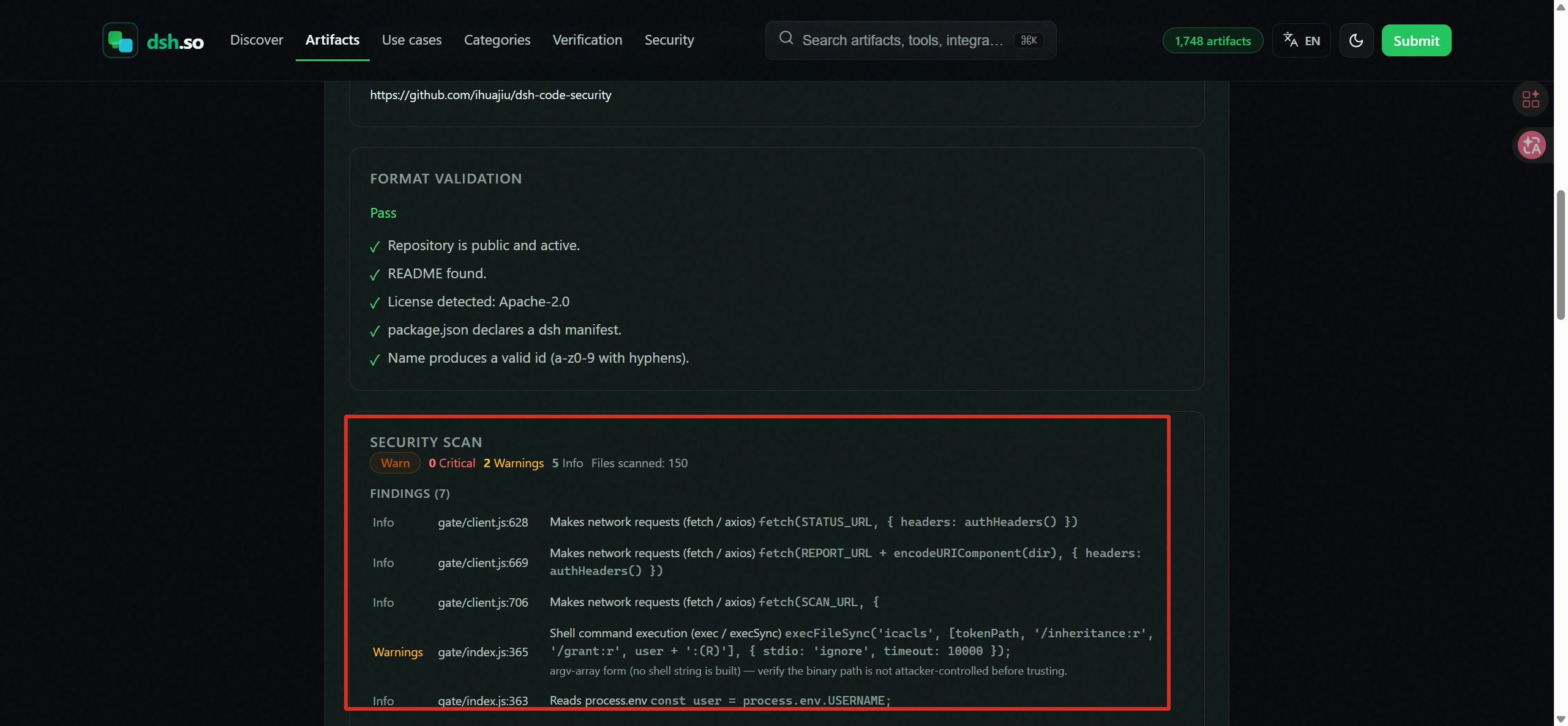dsh.so static security audit result 20260816 133339