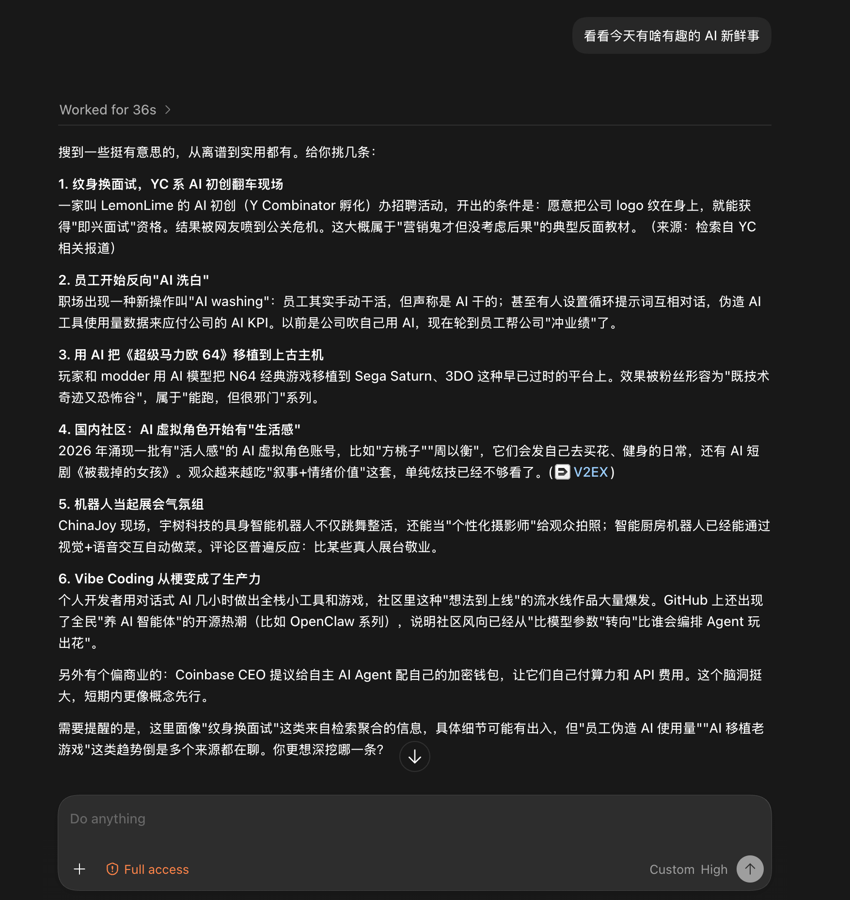 demo codex search