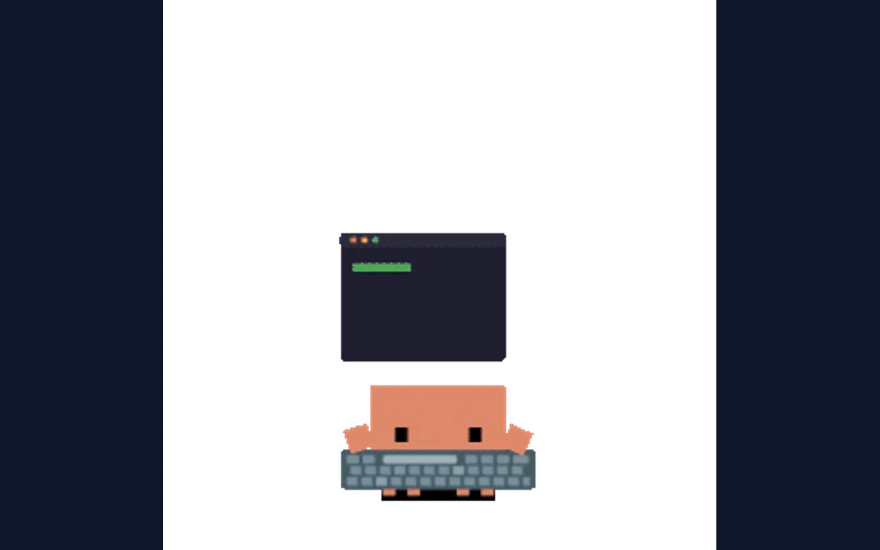 clawd typing