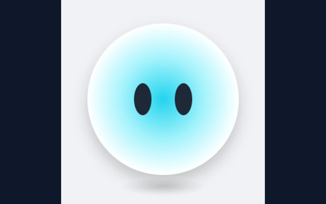 完成，青色水球，黑色眼睛