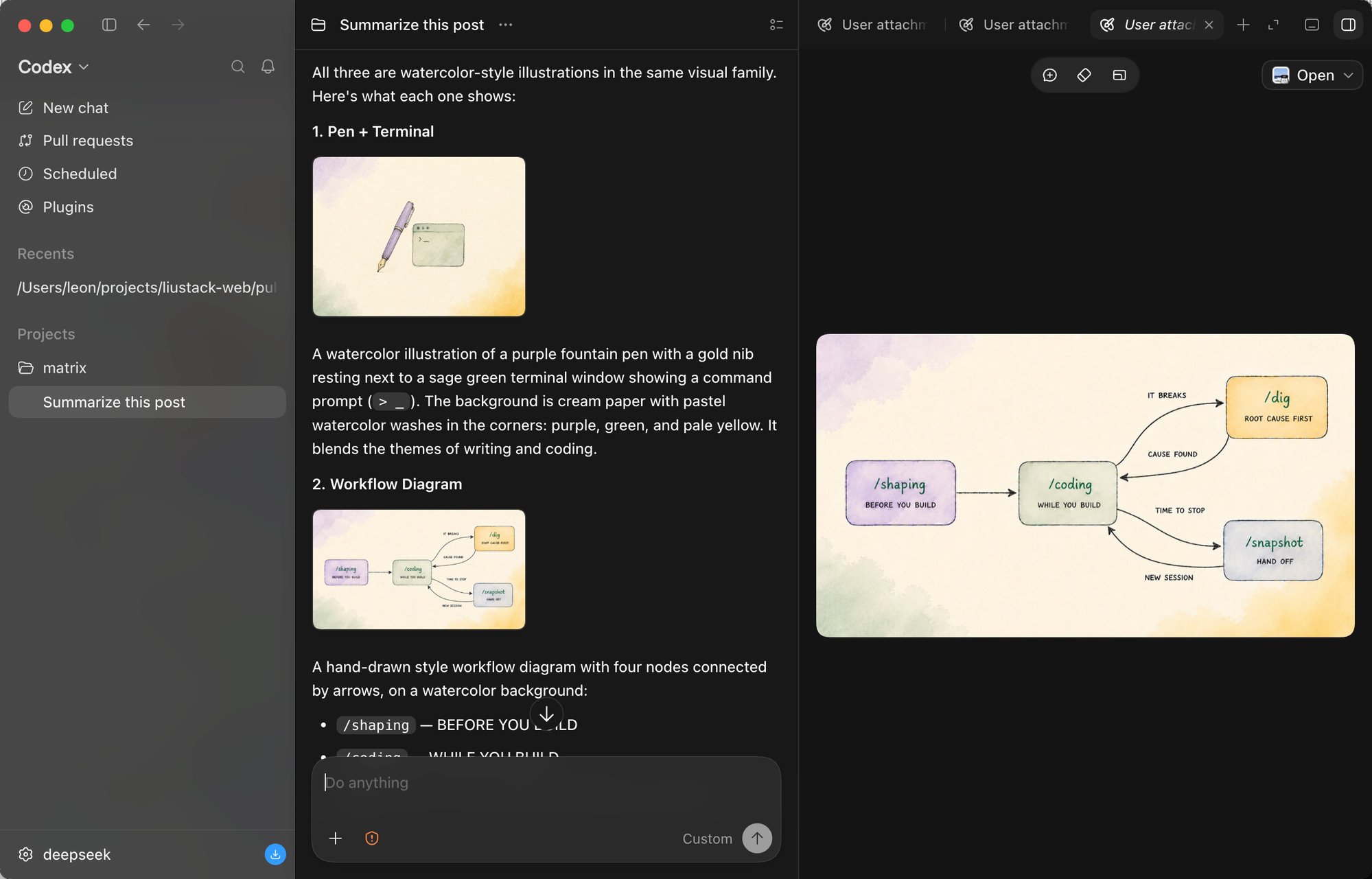 demo codex batch